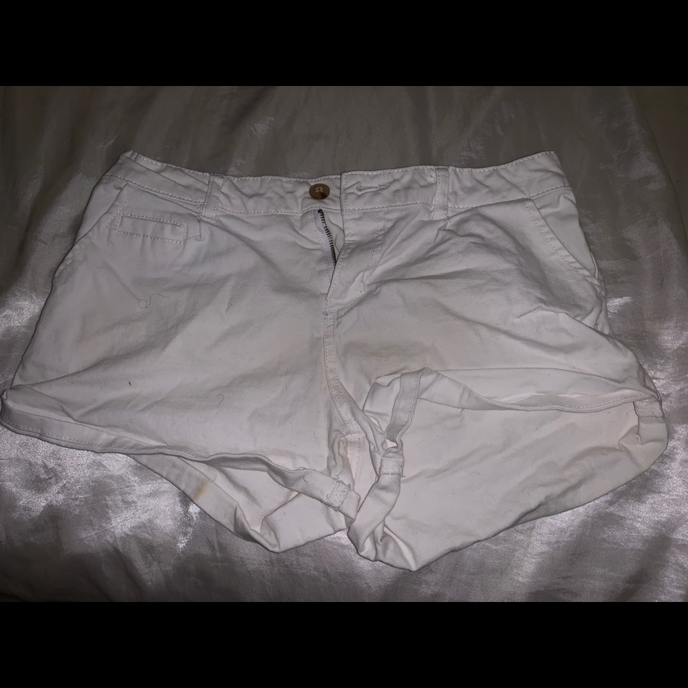 White shorts